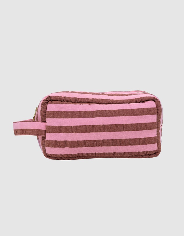 Mosey Me - Sundae Seersucker Dopp Kit