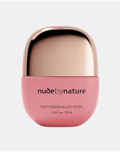 Nude by Nature - Dewy Serum Blush Drops 01 Pink Petal
