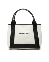 Pre-Loved by Azura Reborn - Pre-Loved Canvas Navy Cabas Tote S