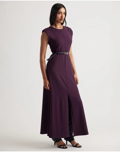 Decjuba - Bonnie Shoulder Pad Maxi Dress