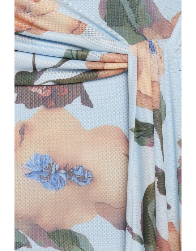 Petal & Pup - Loulani Maxi Dress - Pale Blue Floral