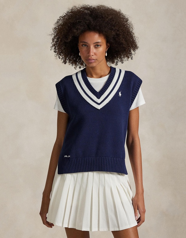 Polo Ralph Lauren - Cotton-Blend Cricket Sweater Vest