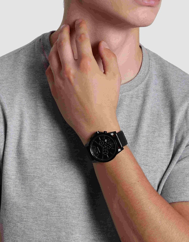 Armani Exchange - Black Chronograph Watch