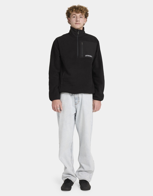 RVCA - Mens Go Mock Neck Fleece Jumper