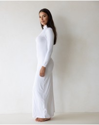 Mod Squad - Luxe Long Sleeve Slip Dress Base Layer