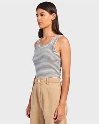 Academy Brand - Stripe Rib Tank