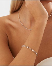 Najo - Birdsong Silver Chain Bracelet (18.5cm + 3cm ext)