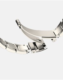 Friendie - Stainless Steel Link Bracelet Band - The Sydney - Apple Watch Compatible