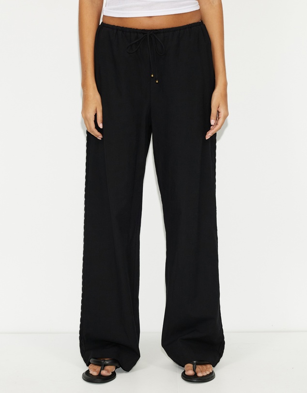 Dazie - Solvento Linen Blend Pants
