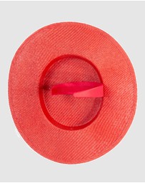 Max Alexander - Red Boater Hat