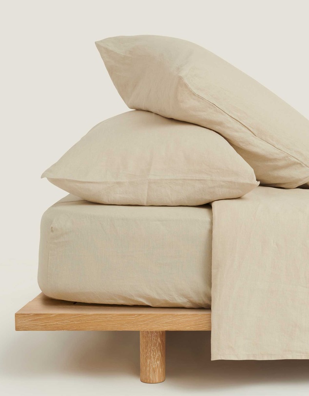 Carlotta + Gee - 100% Linen European Pillowcase Set