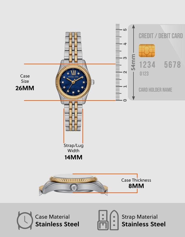 Michael Kors - Lexington Multicolor Analogue Watch