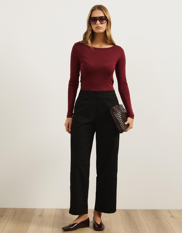 Atmos&Here - Elena Barrel Leg Pants