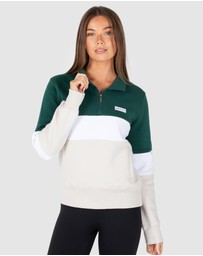 UNIT - UNIT Ladies Coco Half Zip Sweater