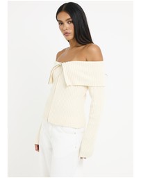 Subtitled - Paloma Zip Off Shoulder Top