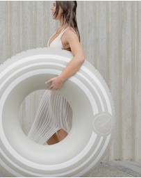 &Sunday - Sporty Oversized Inflatable Pool Tube- Clay