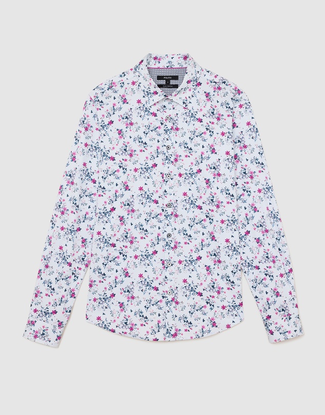 Politix - Fusion Floral Long Sleeve Shirt
