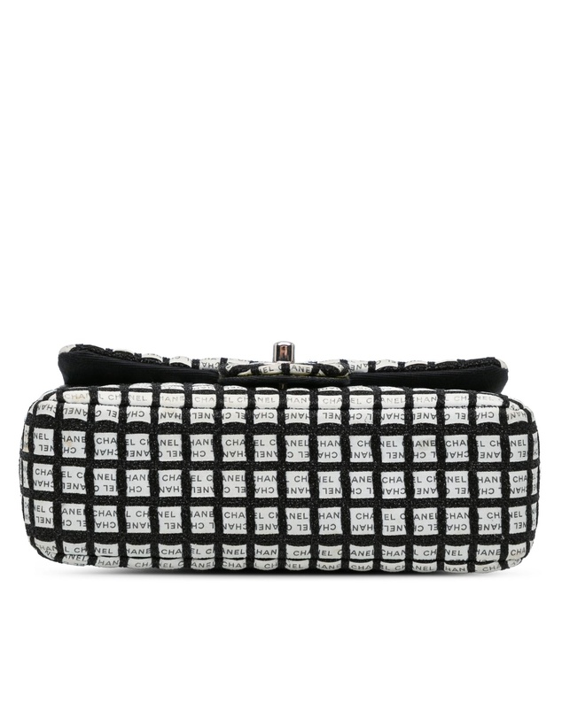 Pre-Loved by Azura Reborn - Pre-Loved chanel Classic Flap Bag Chanel Logo Jacquard