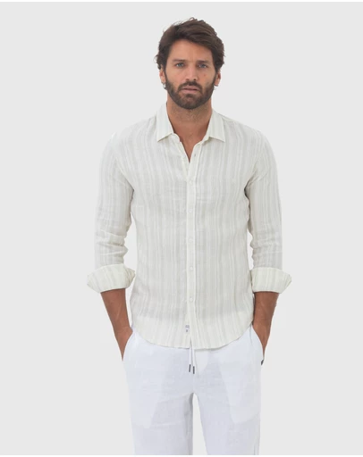 Coast Clothing - Miami LS Linen Shirt