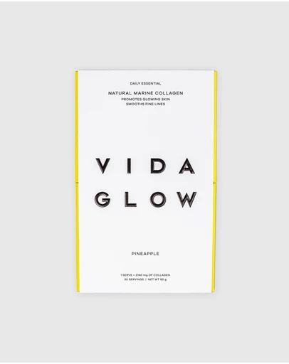 Vida Glow - Natural Marine Collagen Sachets Pineapple