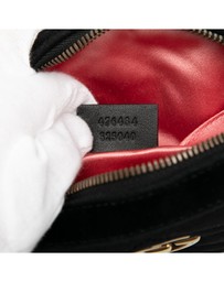 Pre-Loved by Azura Reborn - Pre-Loved GG Marmont Matelasse Velvet Belt Bag