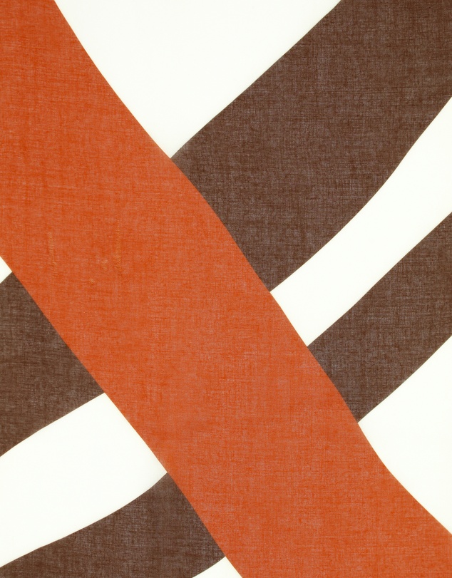 Morgan & Taylor - Fern Beach Sarong in Red, Brown and White
