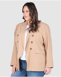 Love Your Wardrobe - Charlie Double Breasted Blazer
