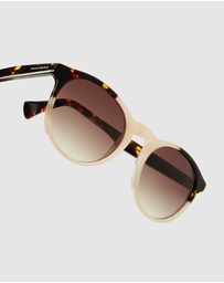 Hawkers Co - HAWKERS - Bicolor Carey Brown BEL AIR X Sunglasses for Men and Women UV400
