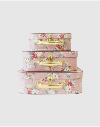 Alimrose - Kids Carry Case Set Vintage Rose