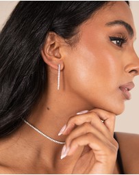 Mestige - Faye Earrings - Silver Plated