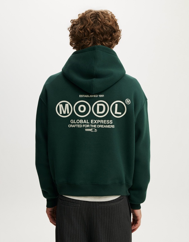 Cotton On - Box Fit Graphic Hoodie