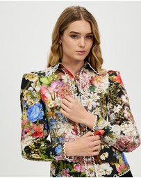 Honey and Beau - Romantic Flower Top
