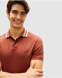 Tommy Hilfiger - Cotton Jacquard Detail Polo