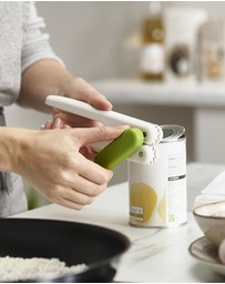 Joseph Joseph - Pivot™ 3-in-1 Can Opener (White/Green)