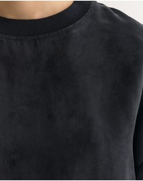Oxford - Lola Rib Collar Cupro Top