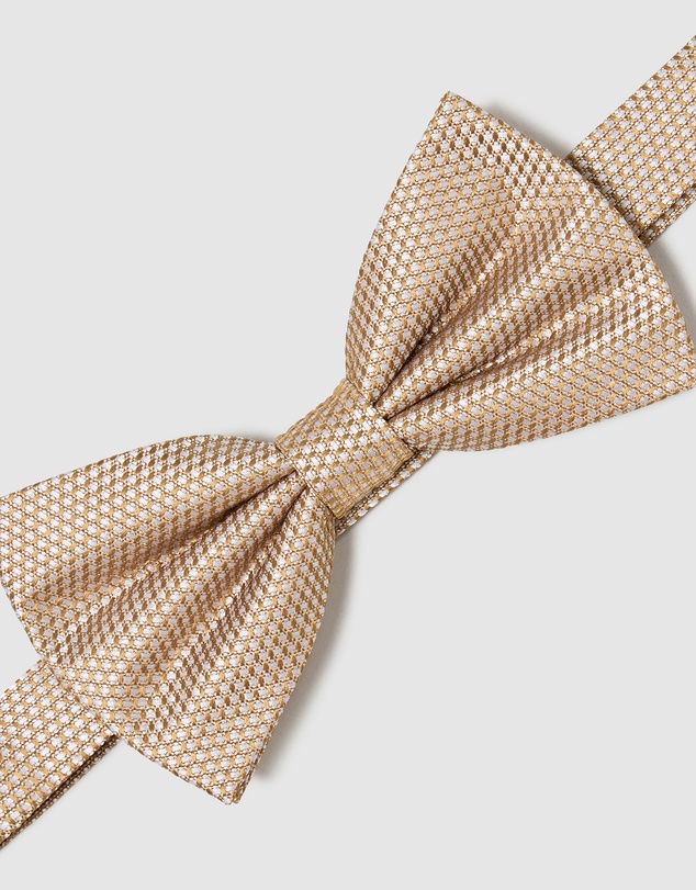 Politix - Vance Textured Two-tone Bow Tie