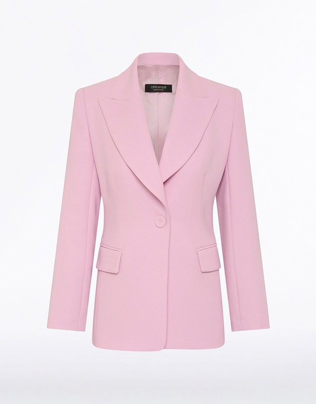 Carla Zampatti - Floss Crepe Long Line Jacket