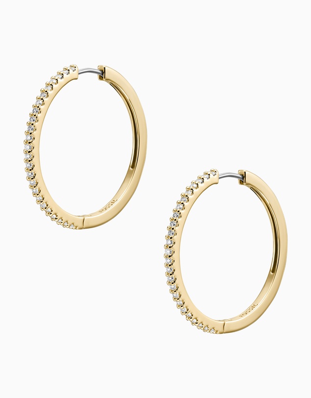 Fossil - Ellis Gold Tone Earring