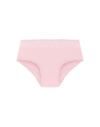 City Chic - Plus size Iris 3 Pack Cotton Cheeky Panty - pink icing blue tint teal