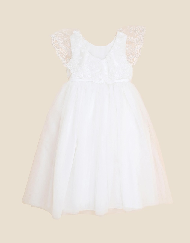Bebe by Minihaha - Lace and Tulle Ankle Length Dress - Kids