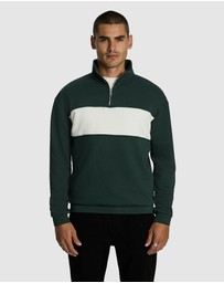 yd. - Logan 1/4 Zip Sweatshirt