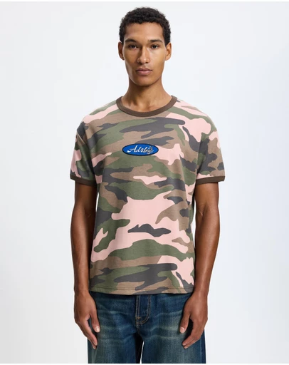 Andersson Bell - Essential Camouflage Ringer T-Shirt