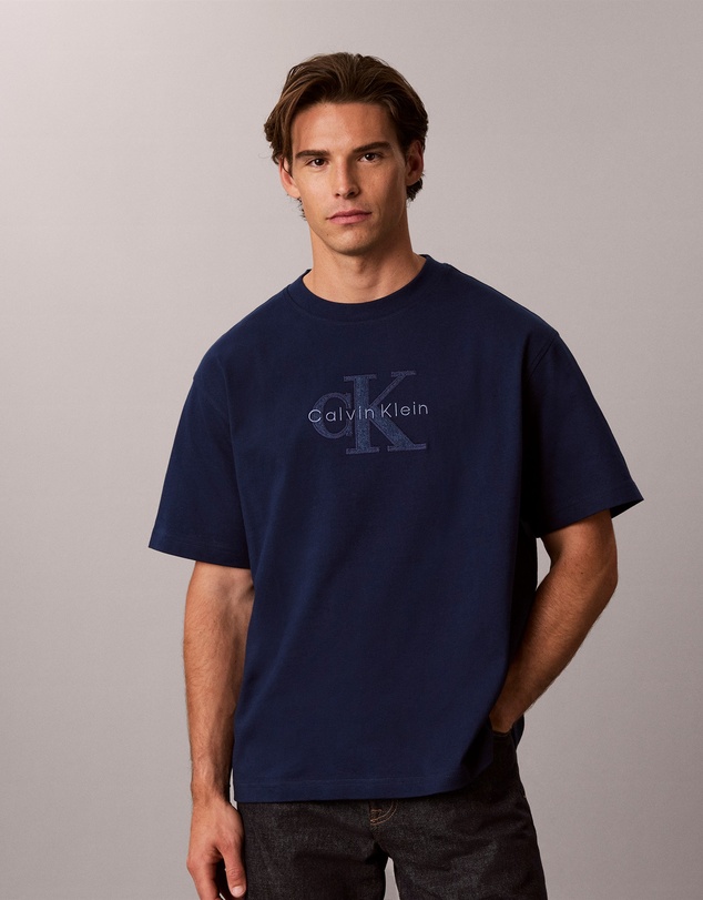 Calvin Klein Jeans - Relaxed Logo Applique T-Shirt