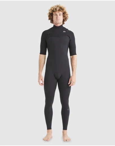 Billabong - Mens 2/2mm Revo Natural Chest Zip Fullsuit