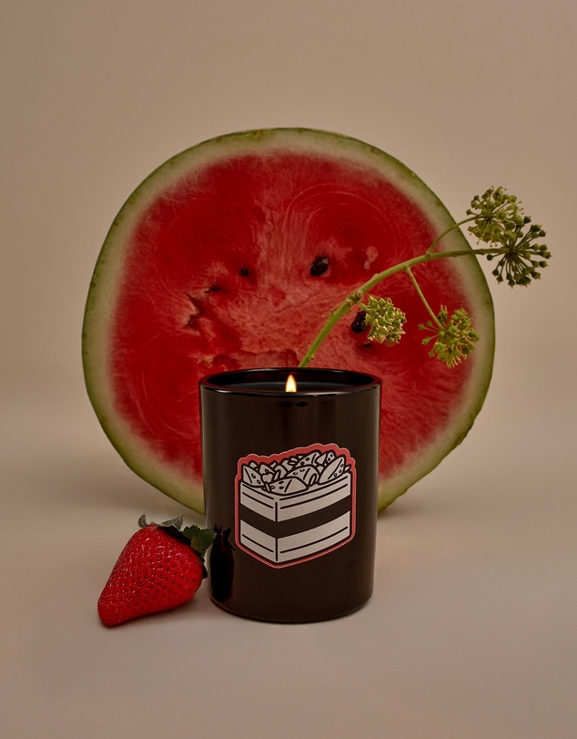 Black Blaze - Strawberry Watermelon Cake Candle