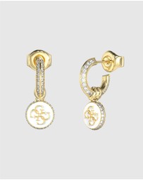 GUESS - Knot You Gold Tone Earrings