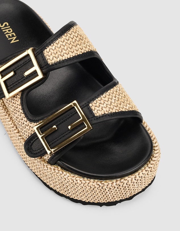 Siren - Aphrodite Woven Flatforms