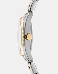 DKNY - Mini Two-Tone 23mm Green Dial Womens Watch