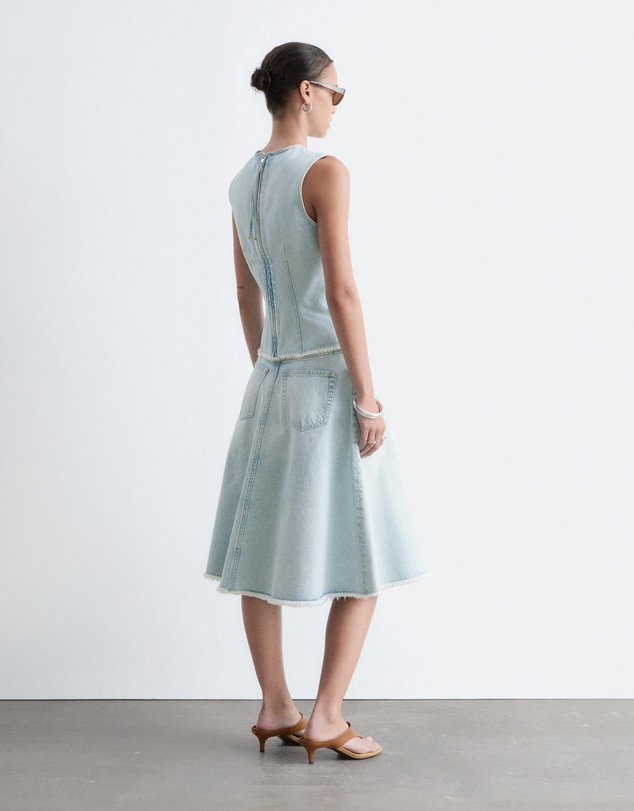 & Other Stories - Raw-Edge Denim Top
