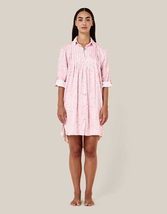 Papinelle - Cheri Blossom Cosy Pleat Front Nightie